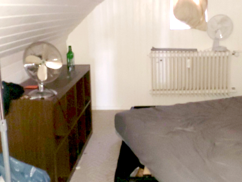Entrümpelung vorher Schlafzimmer